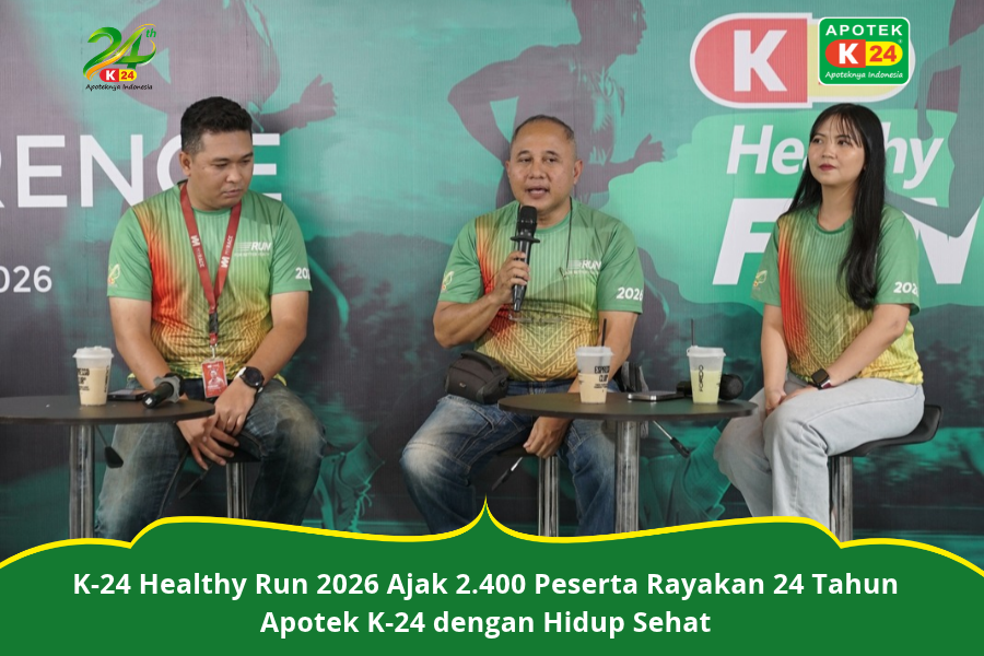 K-24 Healthy Run 2026 akan Ajak 2400 Peserta untuk Lari di GIK